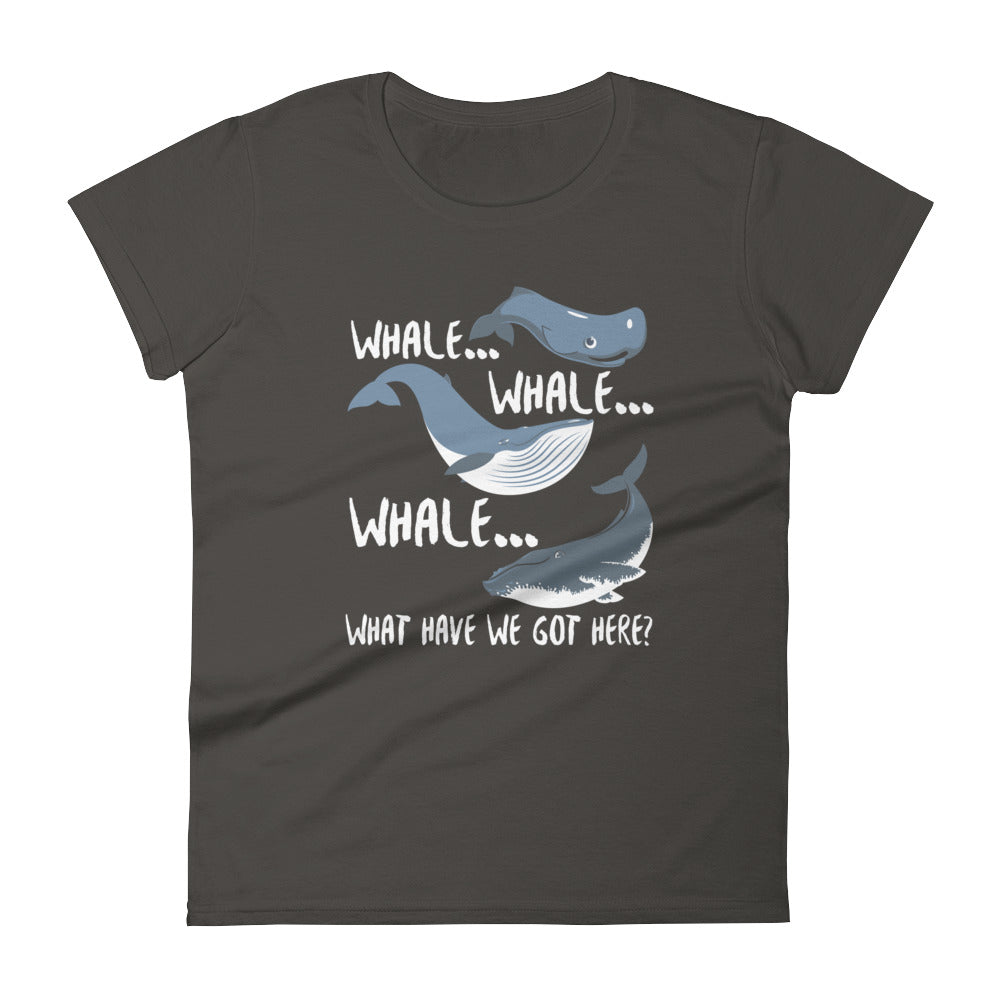 Whale Whale Whale Women's Shirt - Splashing Apparel