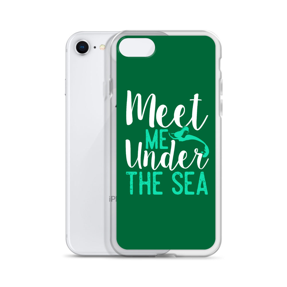 Meet Me Under the Sea iPhone Case Green - Splashing Apparel