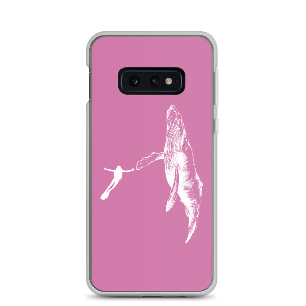 High Five Samsung Case Pink - Splashing Apparel
