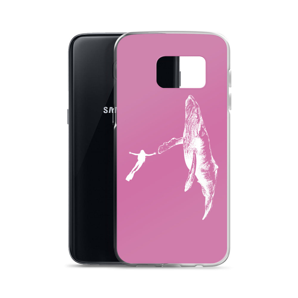High Five Samsung Case Pink - Splashing Apparel