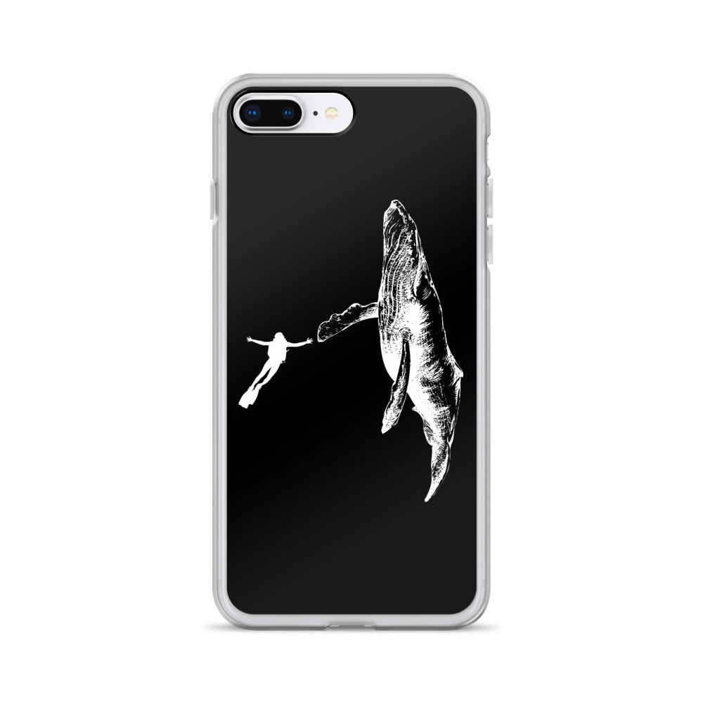 High Five iPhone Case Black - Splashing Apparel