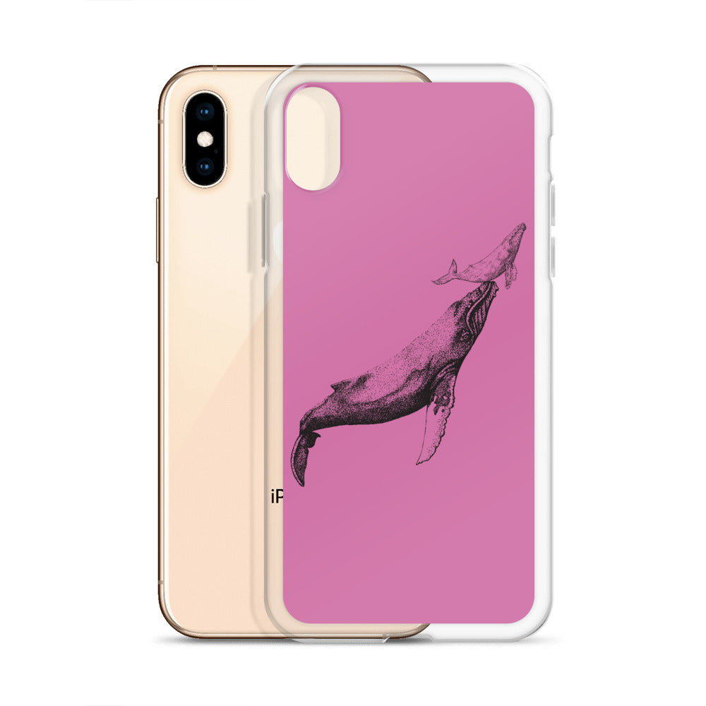First Breath iPhone Case Pink - Splashing Apparel