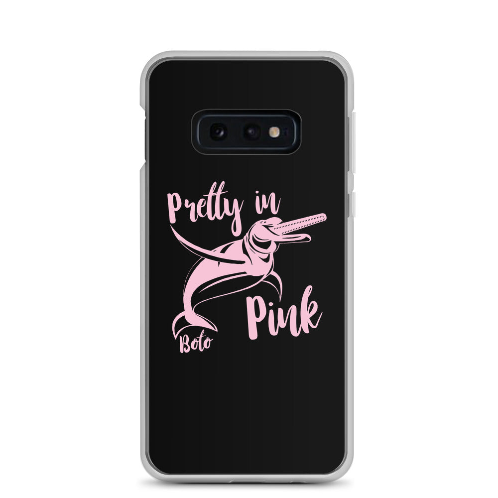 Pretty in Pink Samsung Case Black - Splashing Apparel