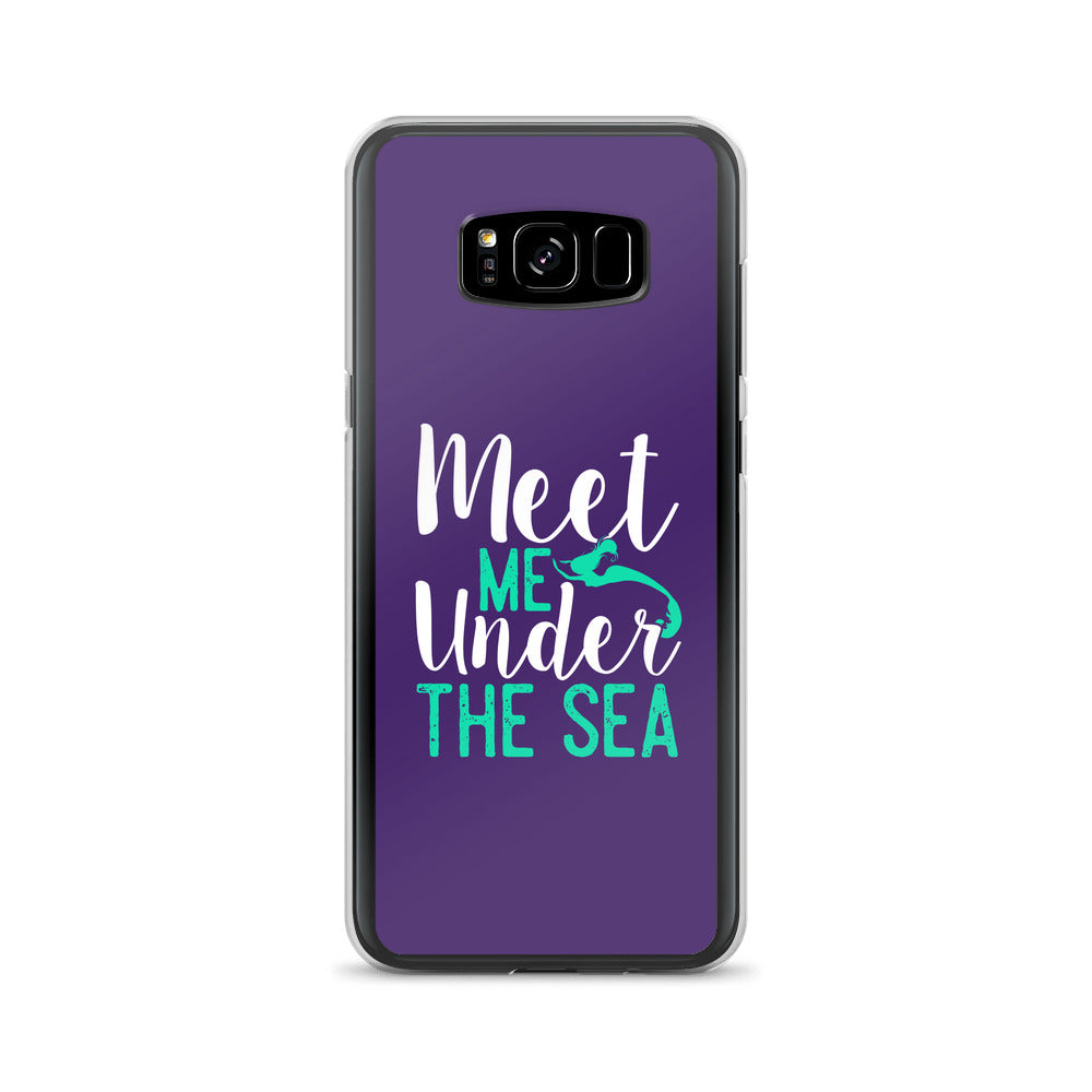 Meet Me Under the Sea Samsung Case Purple - Splashing Apparel