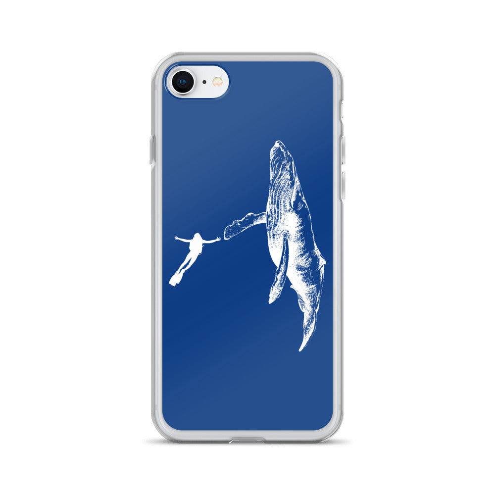 High Five iPhone Case Dark Blue - Splashing Apparel
