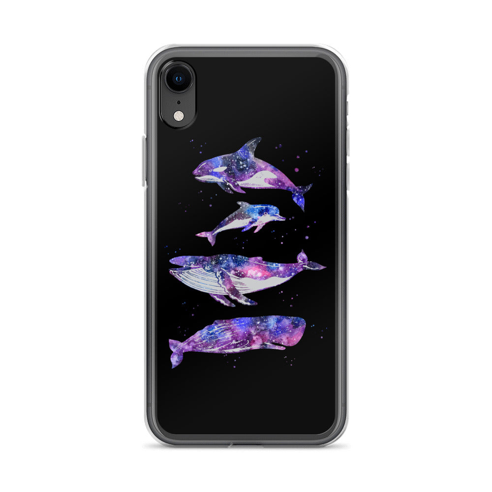 Cosmic Beauties iPhone Case Black - Splashing Apparel