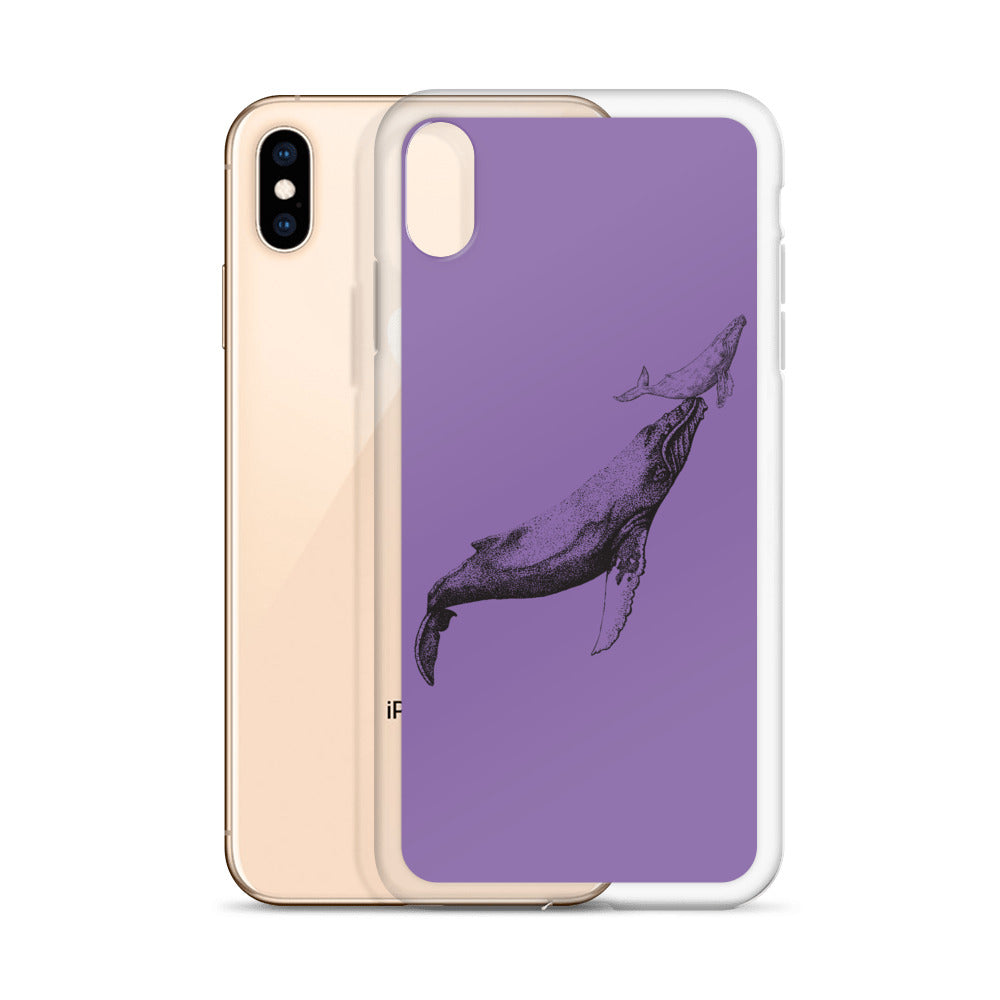 First Breath iPhone Case Purple - Splashing Apparel