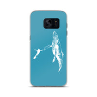 High Five Samsung Case Blue - Splashing Apparel