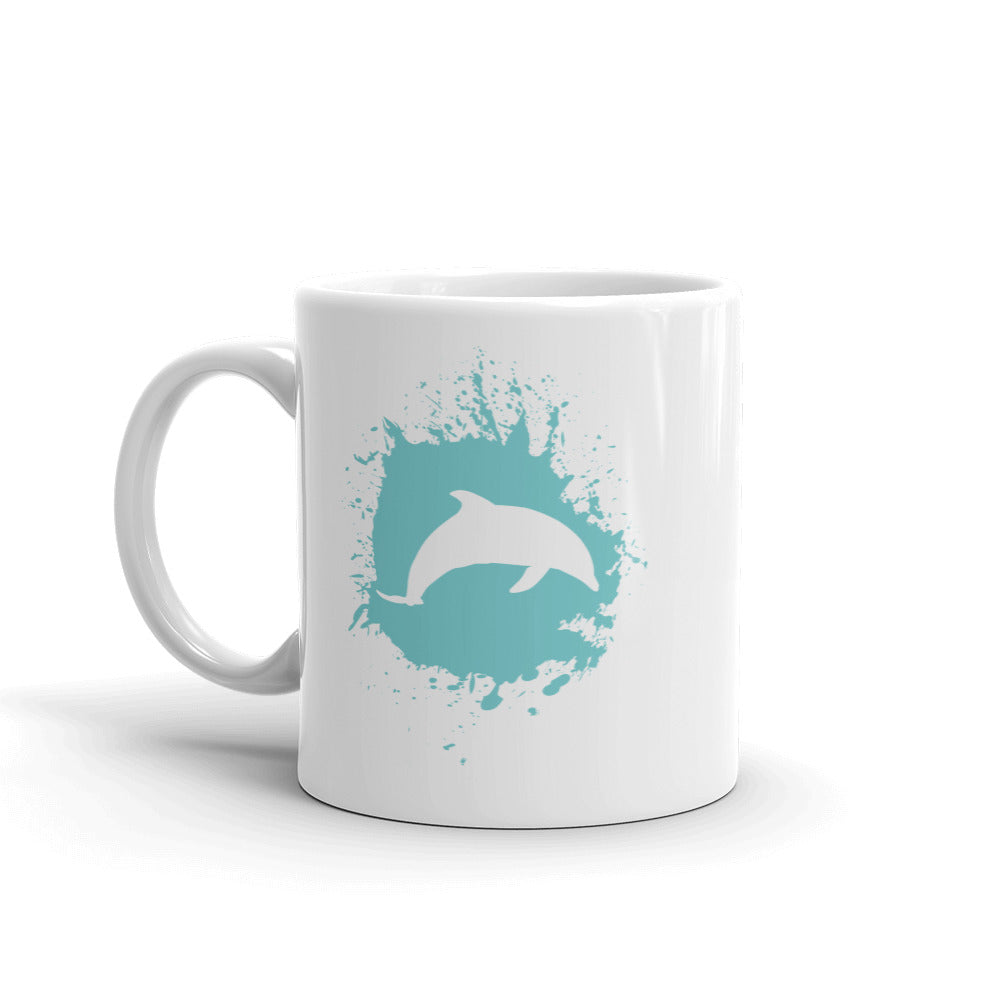 Dolphin Splash Mug