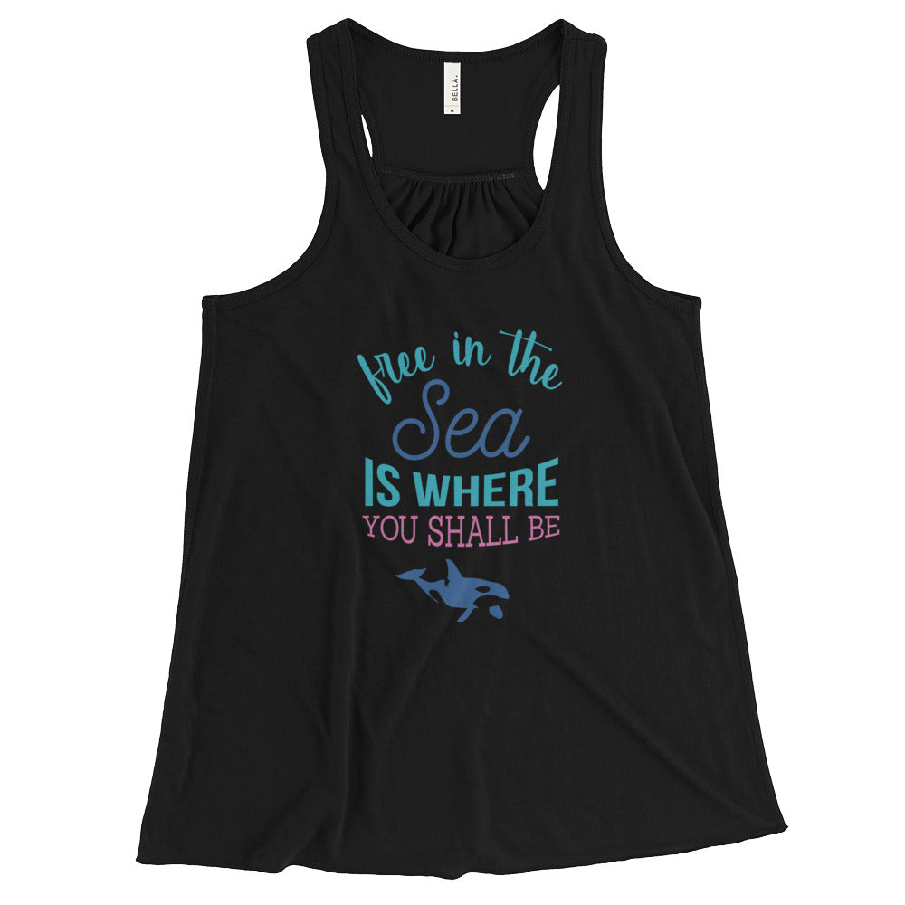 Free in the Sea Flowy Tank