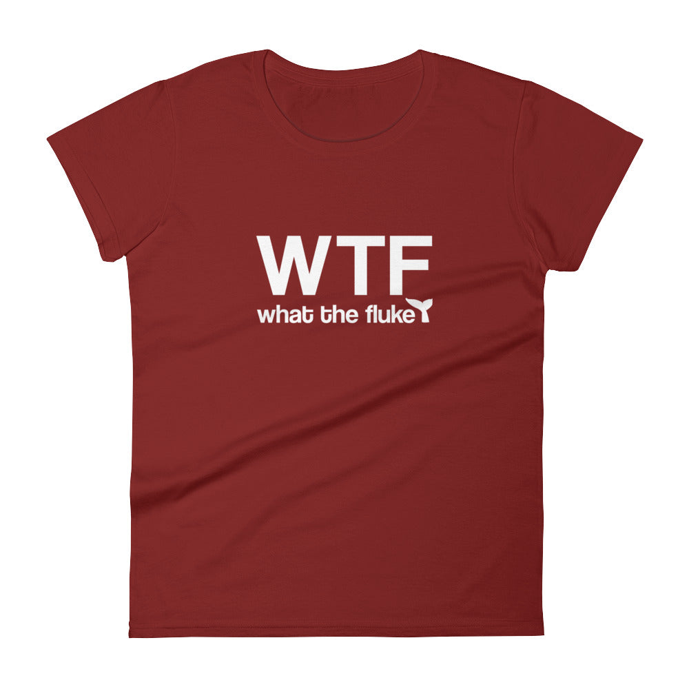 What the Fluke Women's Shirt - Splashing Apparel