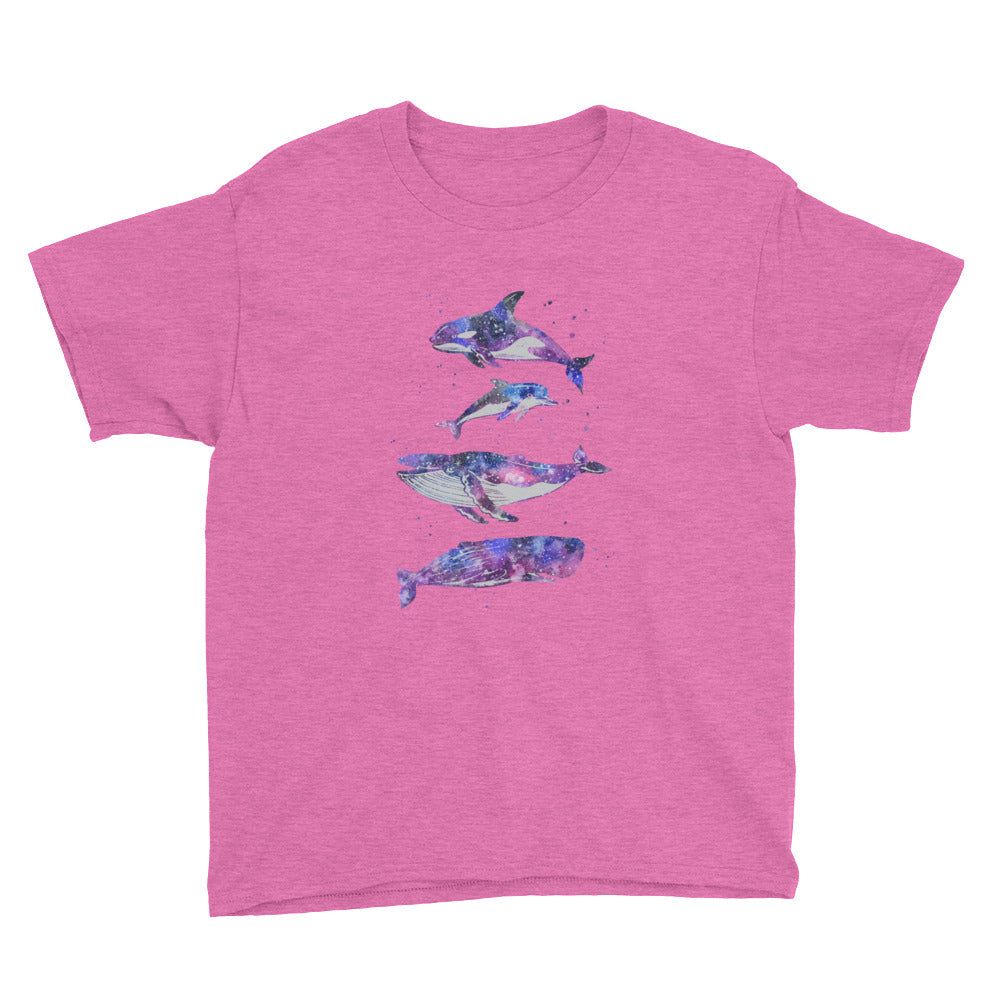 Stary Whales Kids Shirt - Splashing Apparel