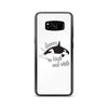 Dream in black and White Samsung Case - Splashing Apparel