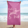 Pretty in Pink Towel - Splashing Apparel