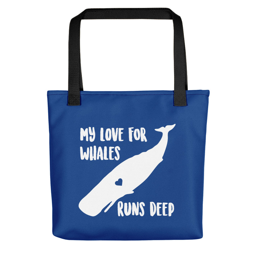 My Love Runs Deep Tote bag - Splashing Apparel