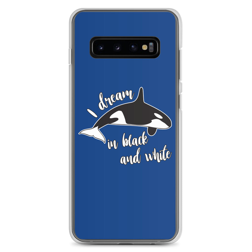 Dream of Black & White Samsung Case - Splashing Apparel