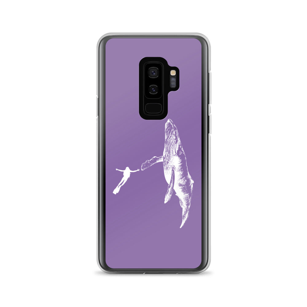 High Five Samsung Case Purple - Splashing Apparel