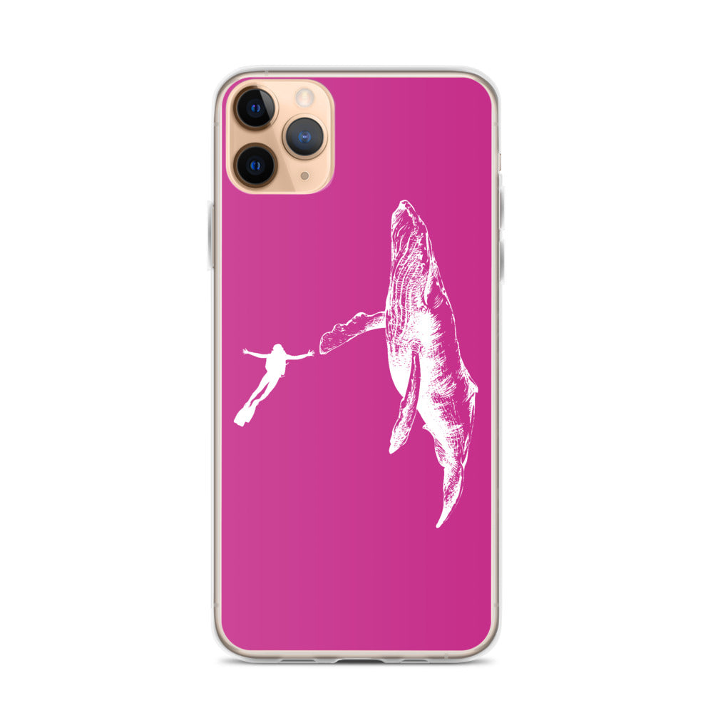 High Five iPhone Case Pink - Splashing Apparel