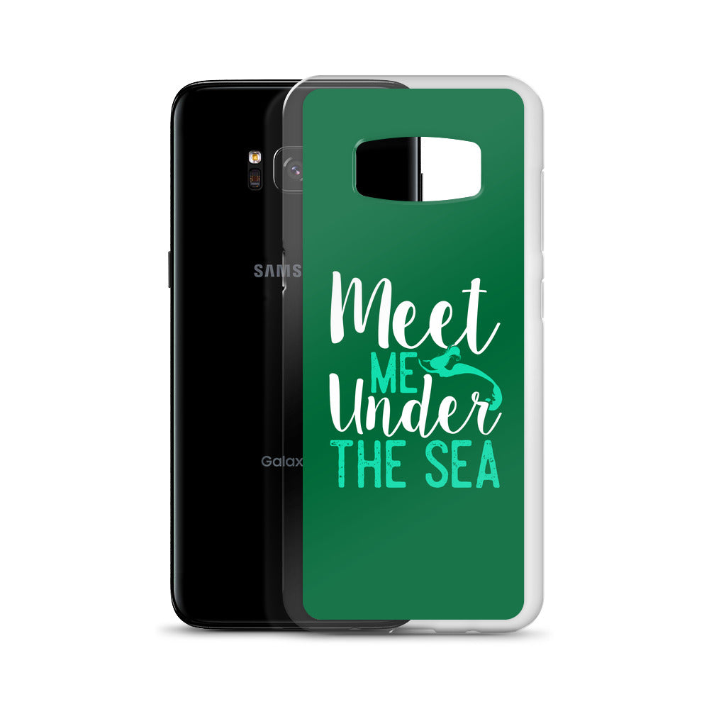 Meet Me Under the Sea Samsung Case Green - Splashing Apparel