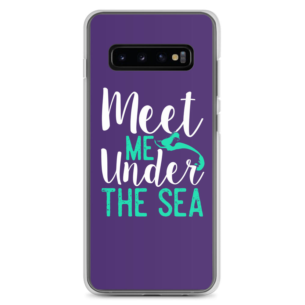 Meet Me Under the Sea Samsung Case Purple - Splashing Apparel