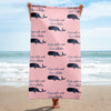 Keep Calm and Love Whales Towel - Splashing Apparel