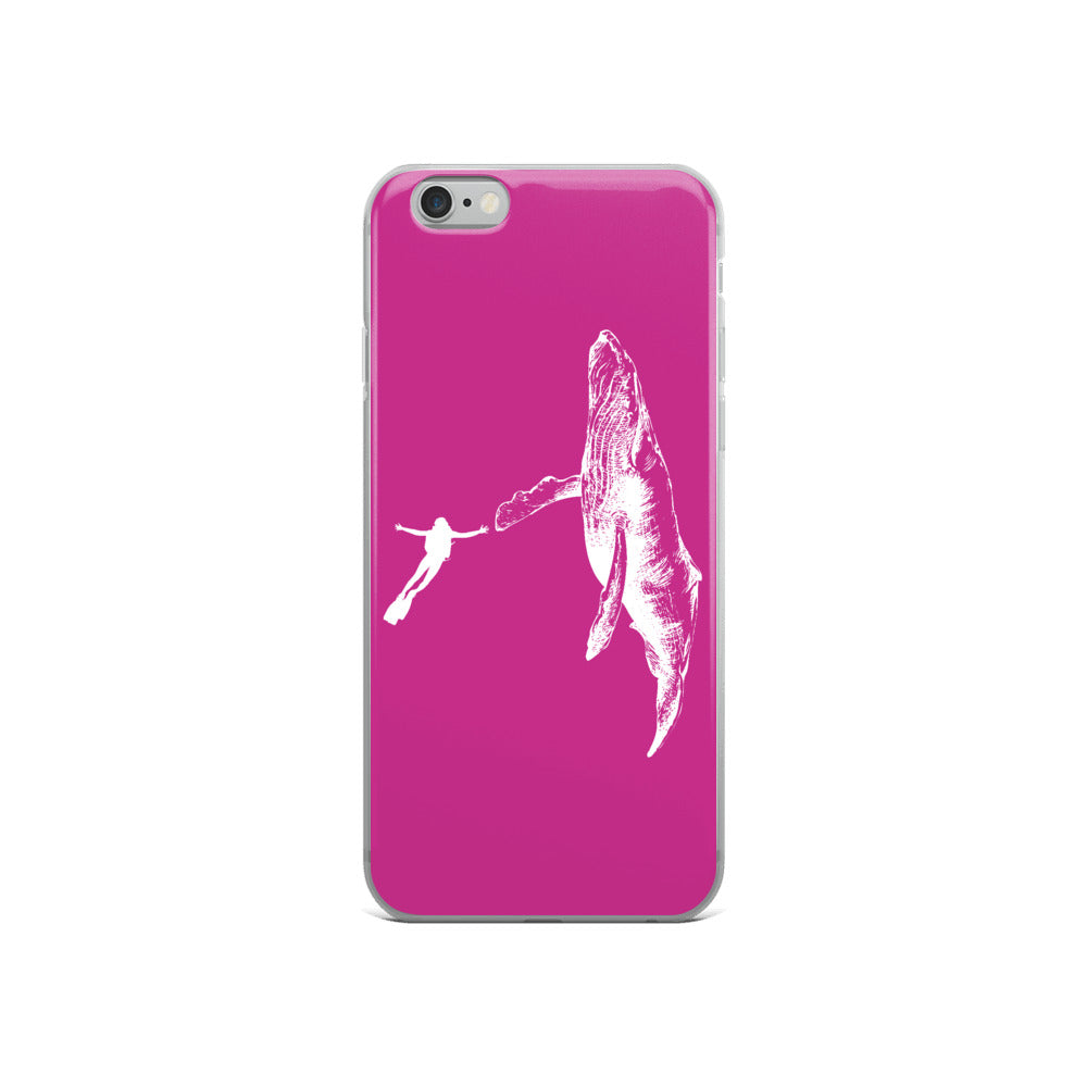 High Five iPhone Case Pink - Splashing Apparel