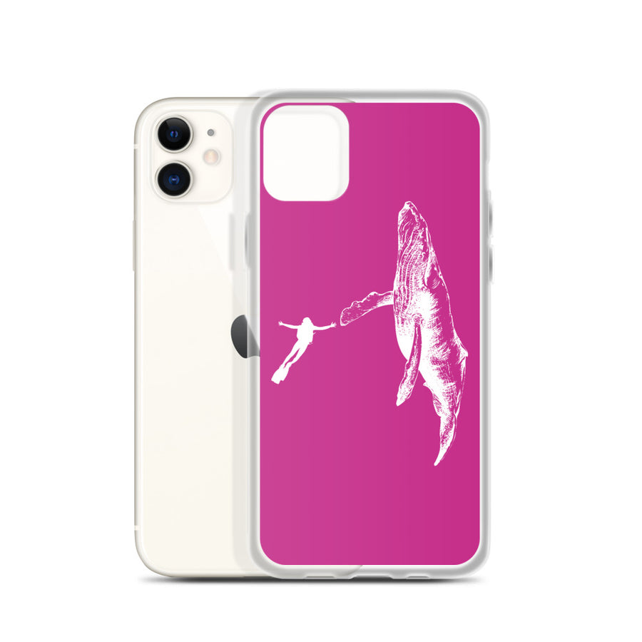 High Five iPhone Case Pink - Splashing Apparel