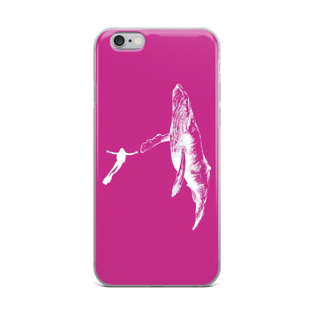 High Five iPhone Case Pink - Splashing Apparel