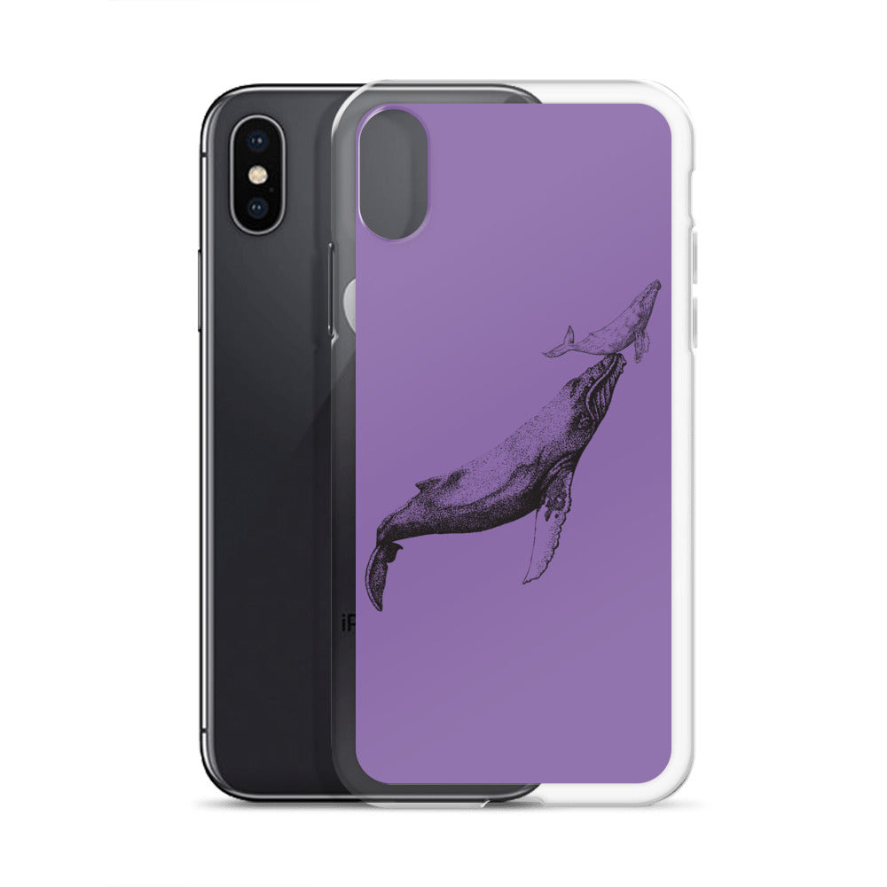 First Breath iPhone Case Purple - Splashing Apparel