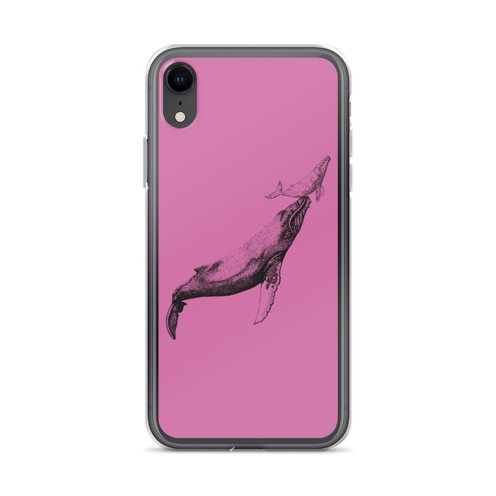 First Breath iPhone Case Pink - Splashing Apparel