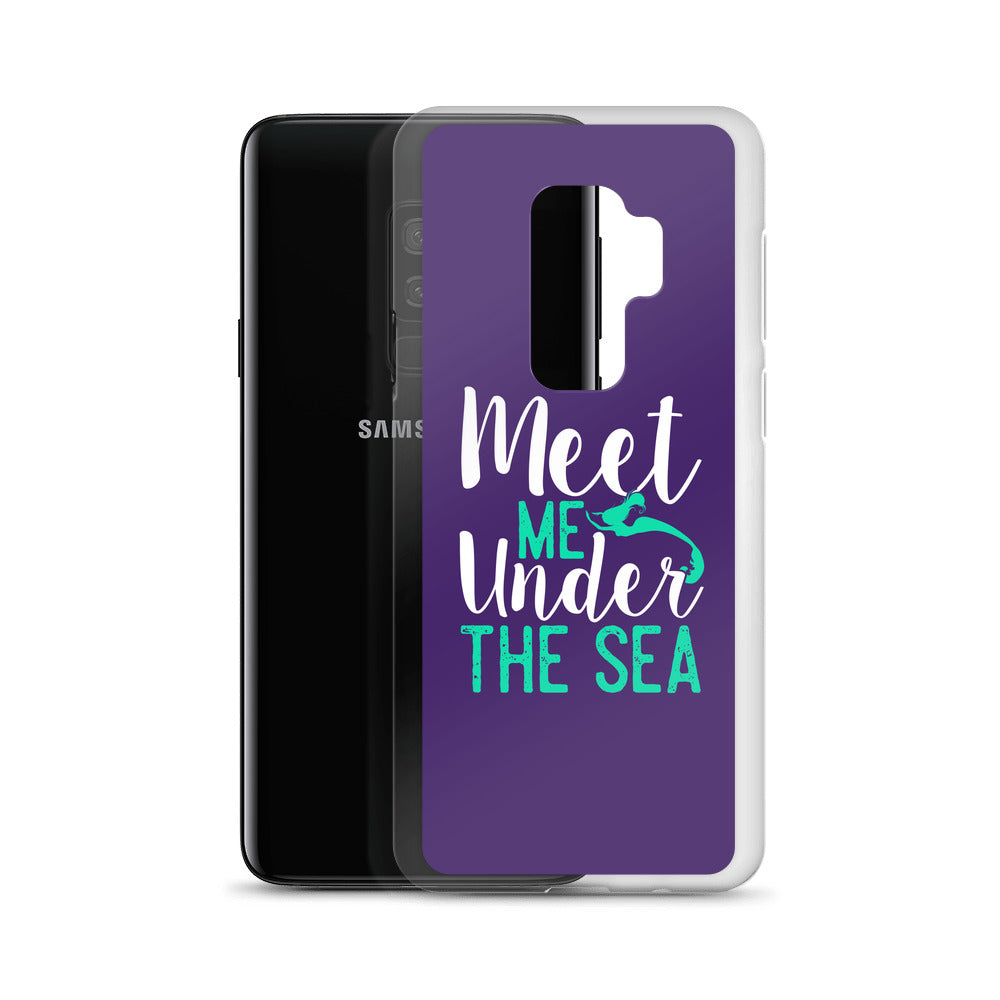 Meet Me Under the Sea Samsung Case Purple - Splashing Apparel
