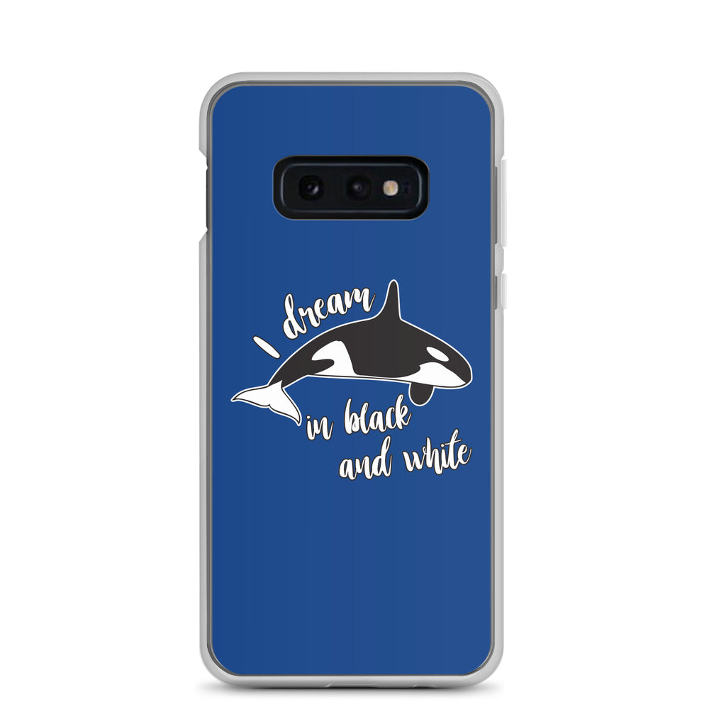 Dream of Black & White Samsung Case - Splashing Apparel