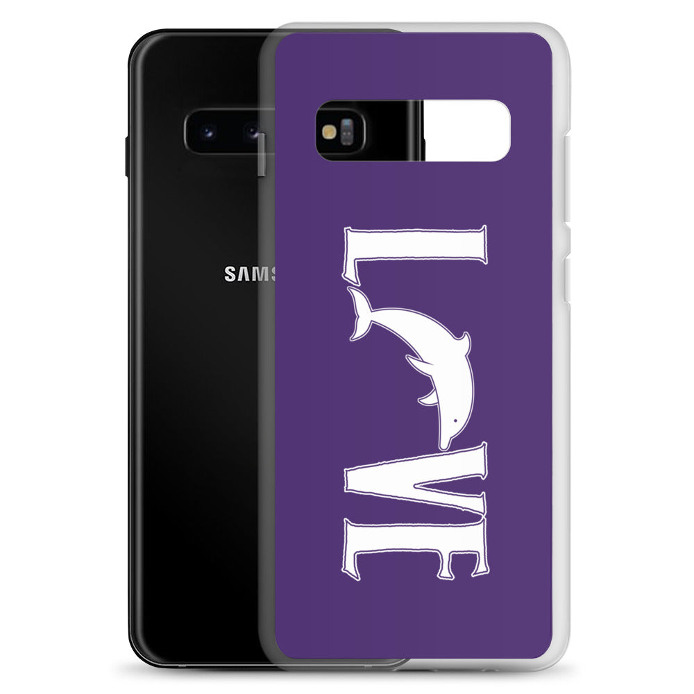 Love Dolphins Samsung Case - Splashing Apparel
