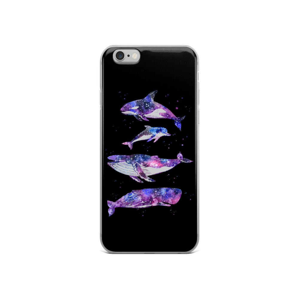 Cosmic Beauties iPhone Case Black - Splashing Apparel