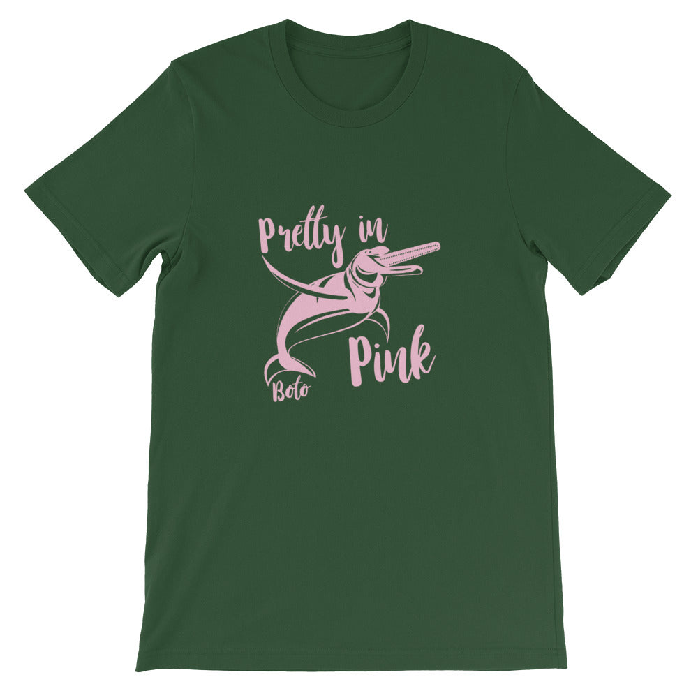 Pretty in Pink Boto River Dolphin Shirt - Splashing Apparel