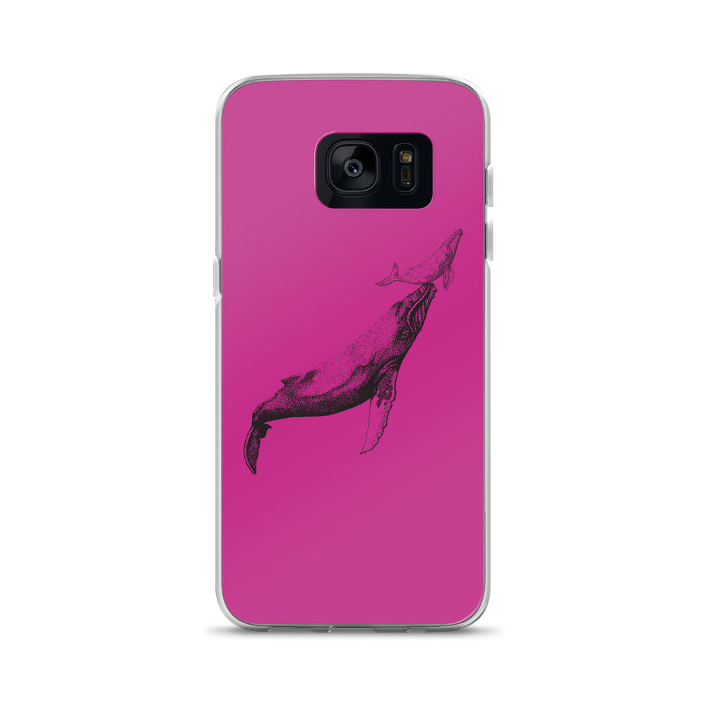 First Breath Samsung Case Pink - Splashing Apparel
