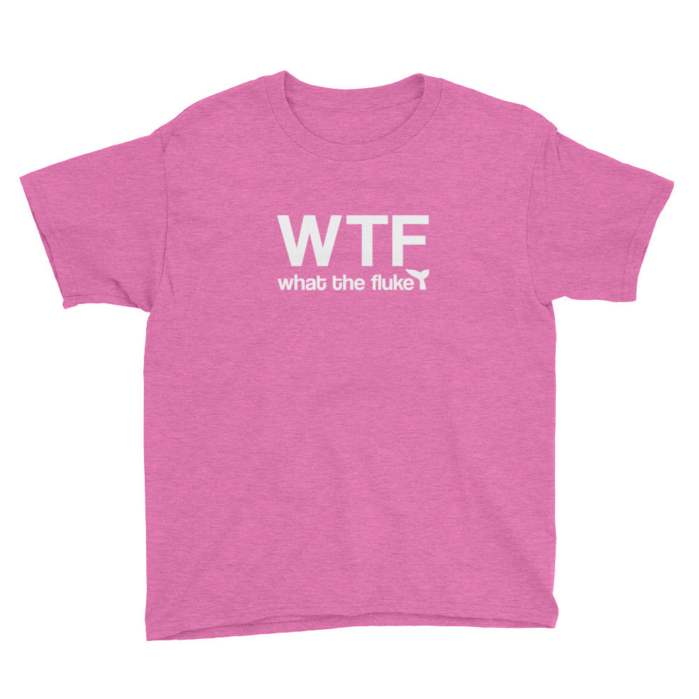What the Fluke Kids Shirt - Splashing Apparel