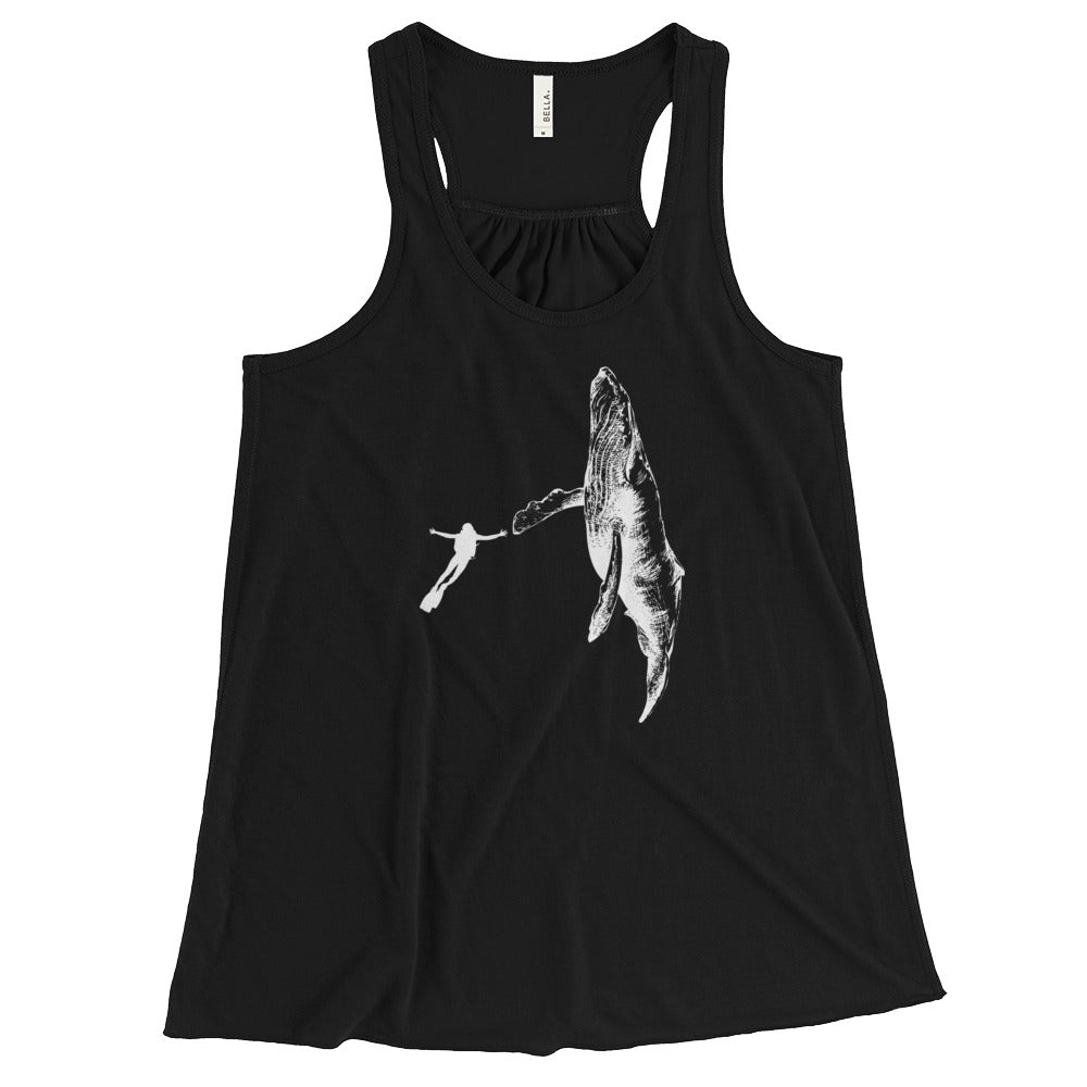High Five Women's Flowy Racerback Tank - Splashing Apparel