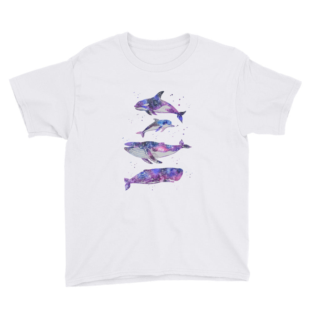 Stary Whales Kids Shirt - Splashing Apparel