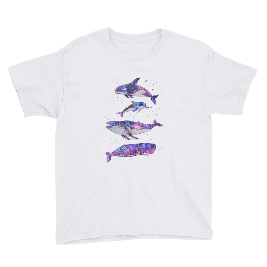 Stary Whales Kids Shirt - Splashing Apparel