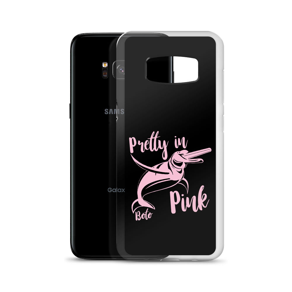 Pretty in Pink Samsung Case Black - Splashing Apparel