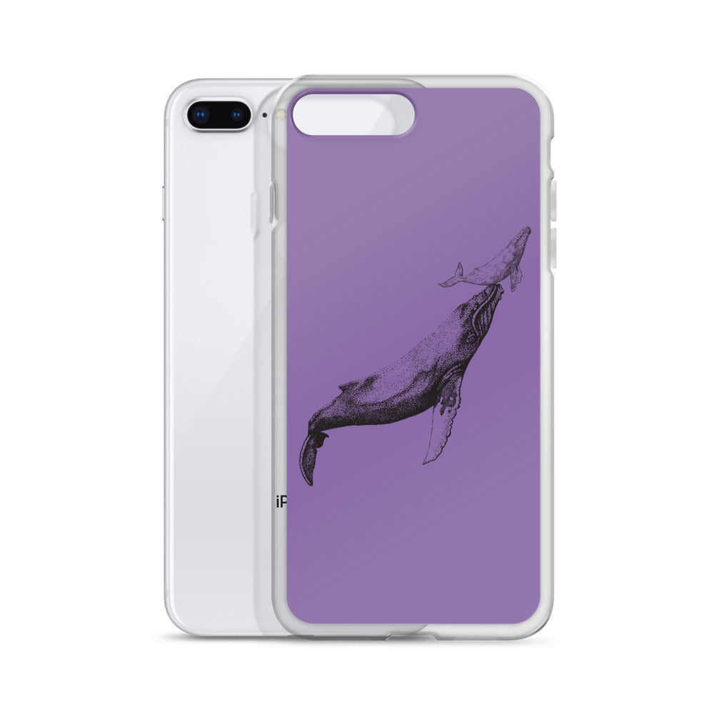 First Breath iPhone Case Purple - Splashing Apparel