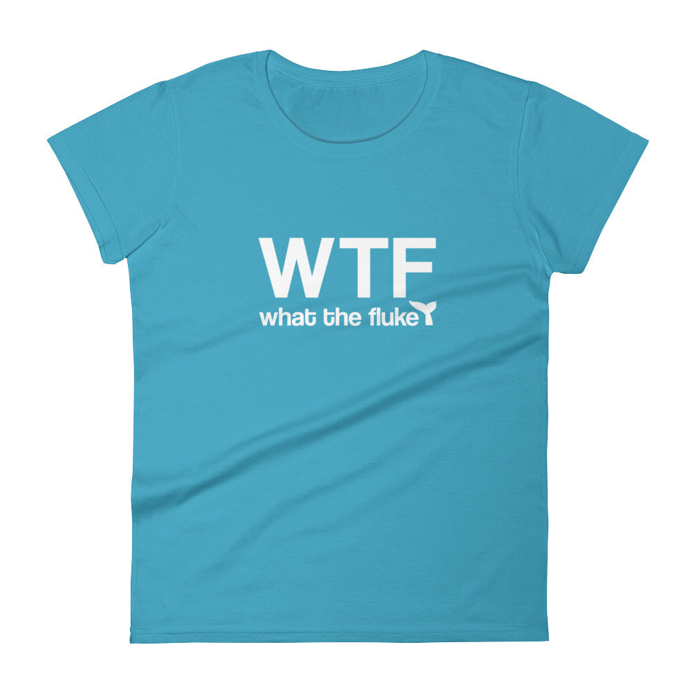 What the Fluke Women's Shirt - Splashing Apparel