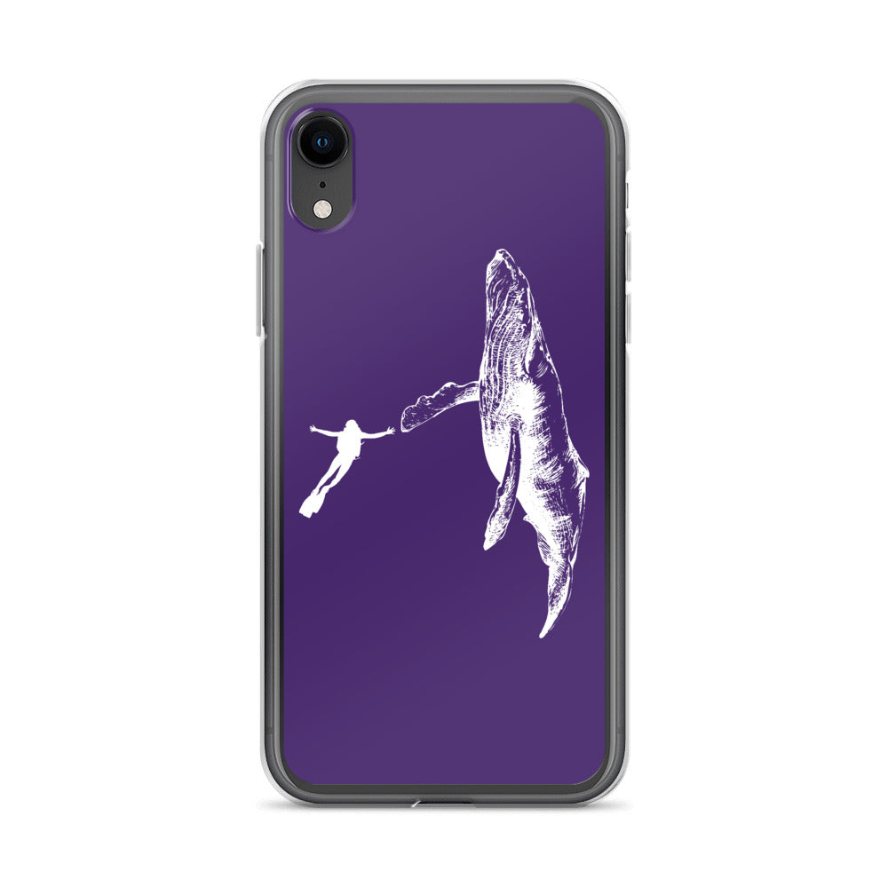 High Five iPhone Case Purple - Splashing Apparel