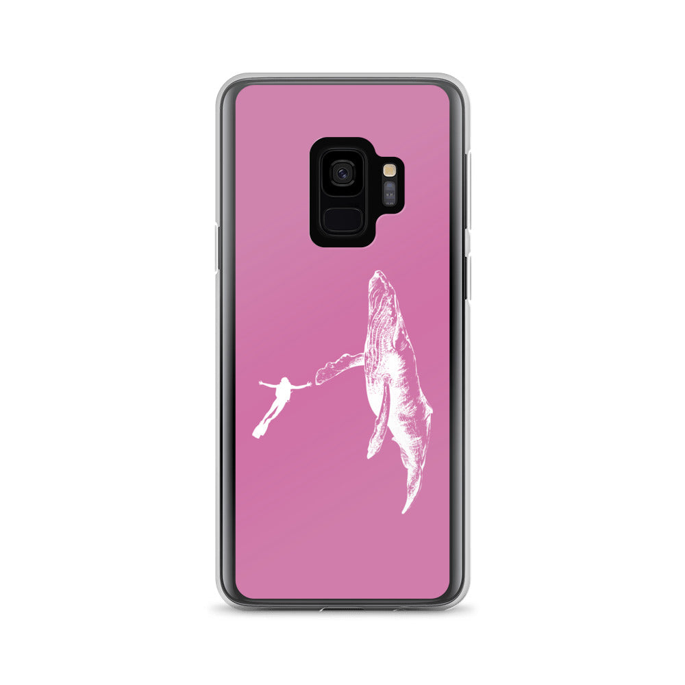 High Five Samsung Case Pink - Splashing Apparel