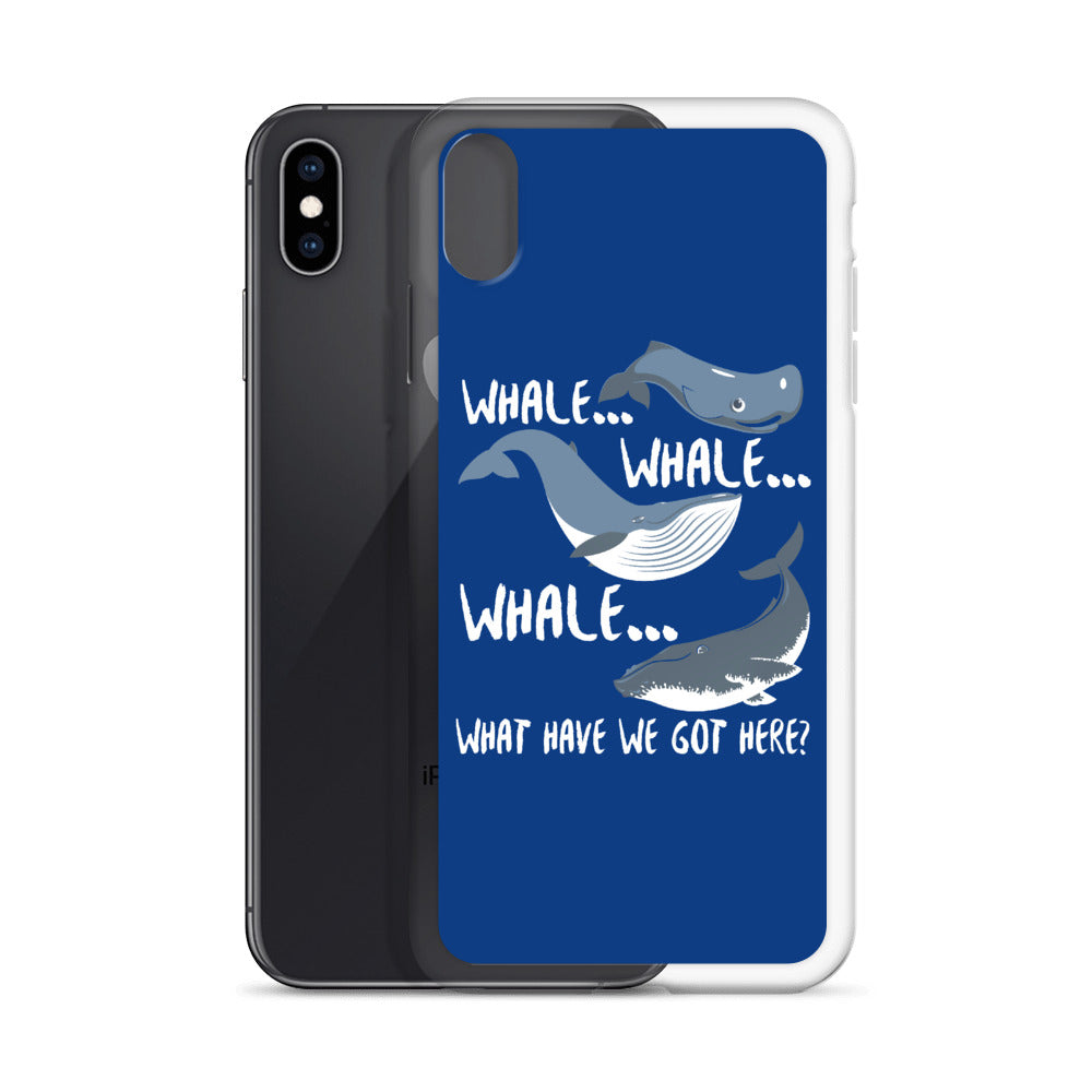 Whale Whale Whale iPhone Case - Splashing Apparel