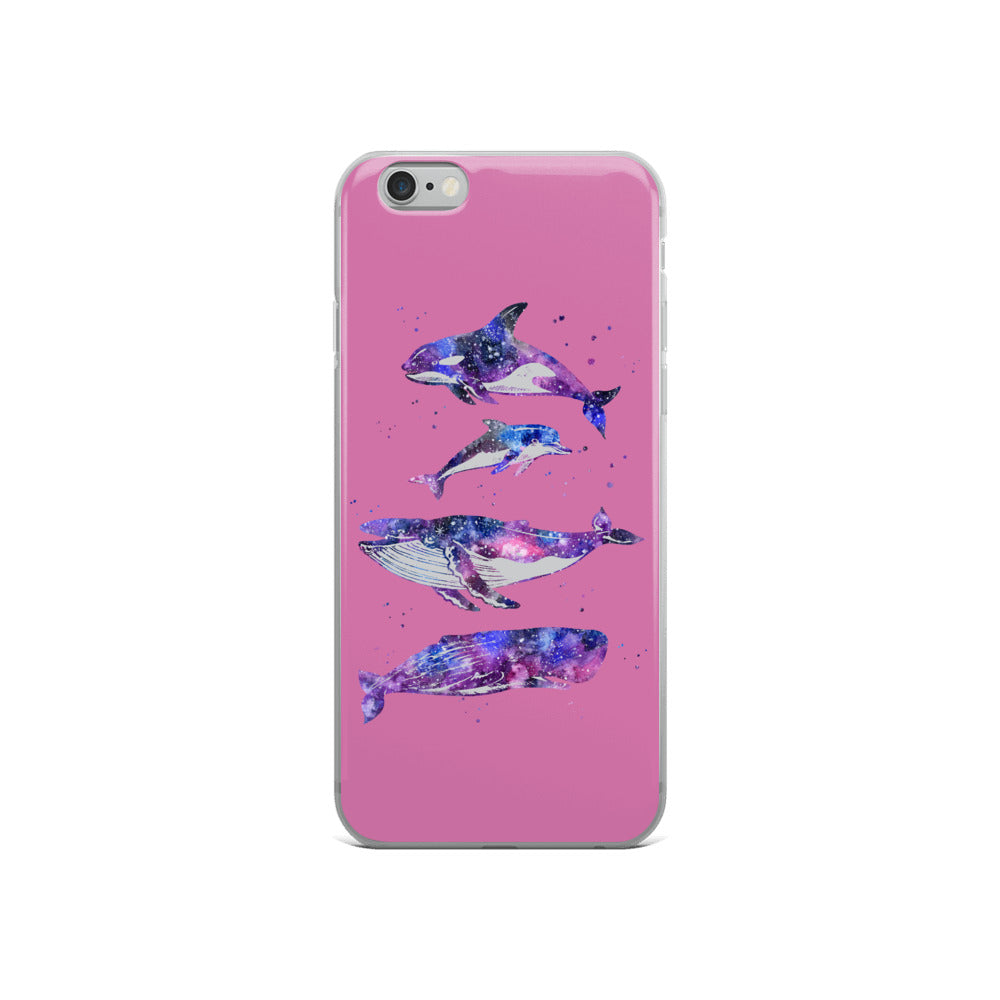 Cosmic Beauties iPhone Case Pink - Splashing Apparel