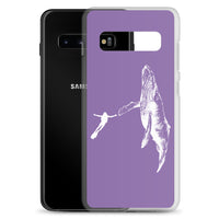High Five Samsung Case Purple - Splashing Apparel