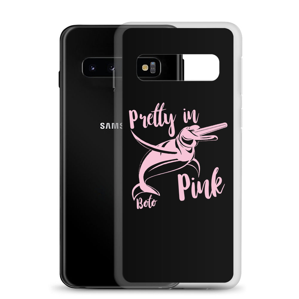 Pretty in Pink Samsung Case Black - Splashing Apparel