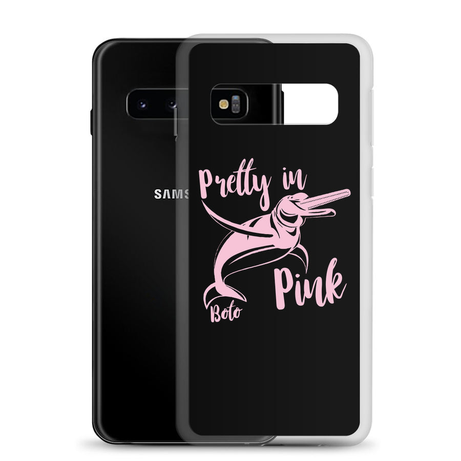 Pretty in Pink Samsung Case Black - Splashing Apparel